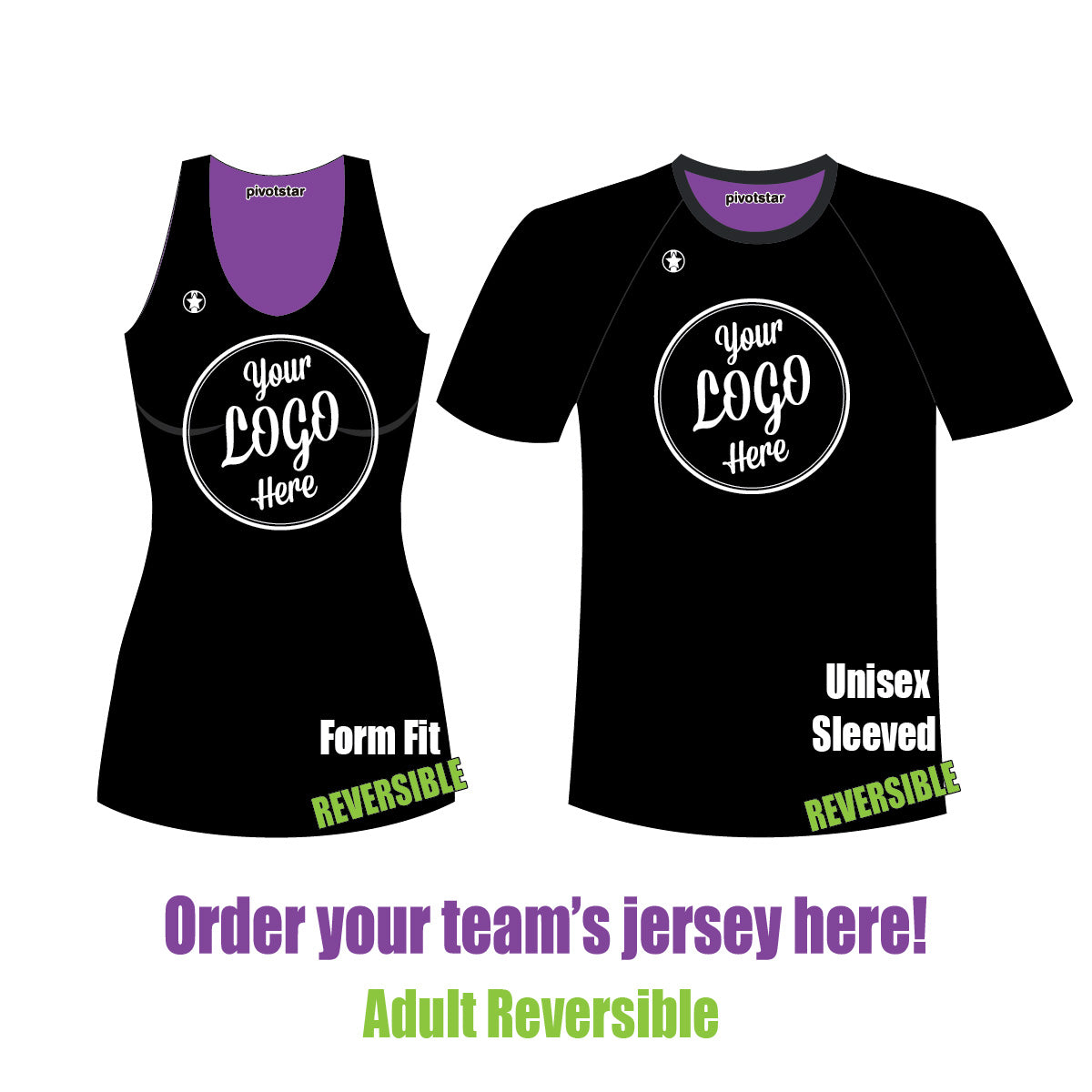 Adult Reversible Jerseys - Team Order