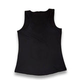 Pivotstar Classic Black Tank top, soft and comfortable unisex fit, available in full length or cropped.