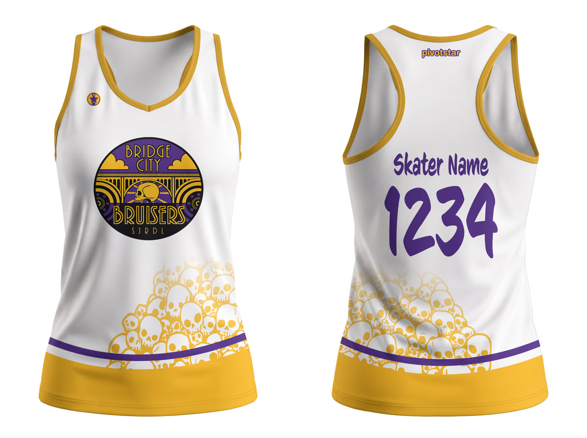 Bridge City Bruisers JR - Roller Derby - Adult Reversible Jerseys