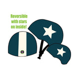 Bombs  - Roller Derby - Helmet Cover Set - Reversible