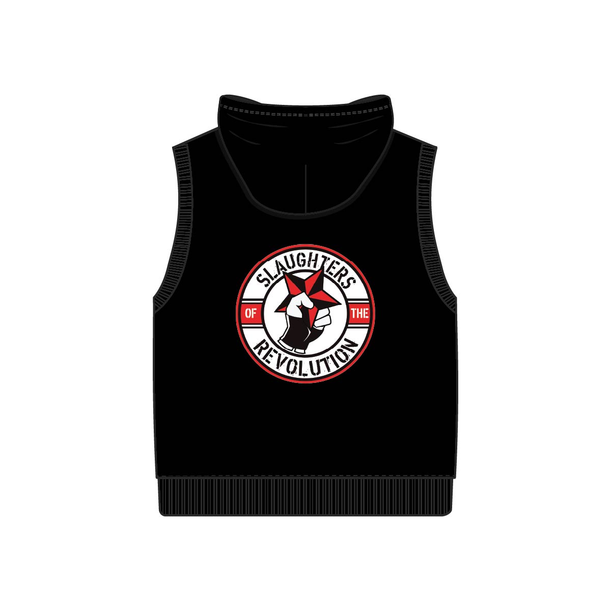 Slaughters - Roller Derby - Sleeveless Hoodie
