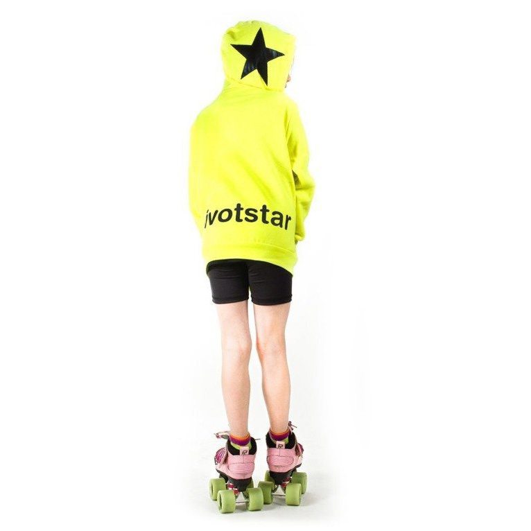JR Track Star Hoodie Neon